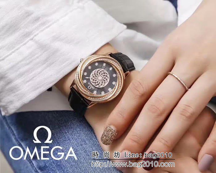 歐米茄OMEGA 時尚水鑽 女士石英腕表 WSS2203